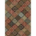 Sleep Ez 7 ft. 10 in. x 9 ft. 10 in. City Mosaic Area Rug, Multi Color SL1825592